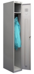 Описание: Металлический шкаф для одежды 1850x300x500 (1 секция)